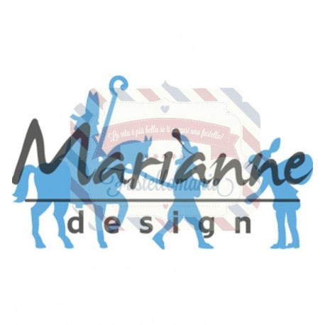 Fustella metallica Marianne Design Creatables Sint & Piet