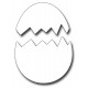 Fustella metallica Cracked Egg
