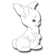 Fustella metallica Vintage Bunny