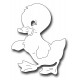 Fustella metallica Vintage Duckling