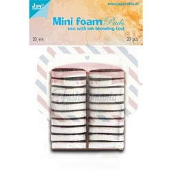 Mini Foam pads per inchiostro 20 pezzi