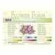 Fommy Leane Creatief per fiori 0,8 mm in fogli A4 10 pezzi colore Verde pastello