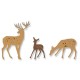 Fustella Sizzix Thinlits Woodland Deer by Sharon Drury