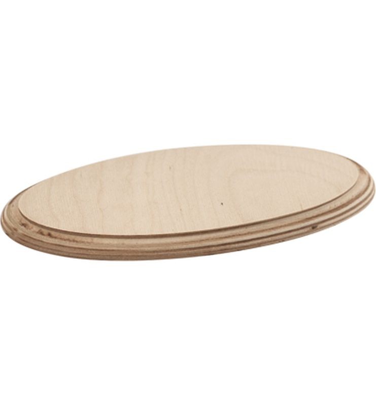 Base di legno ovale 240x140