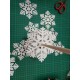Fustella XL Albero 3D di fiocchi di neve