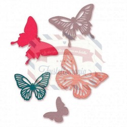 Fustella Sizzix Thinlits Set Butterflies