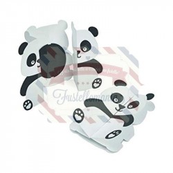 Fustella Sizzix Thinlits Card Panda Fold a Long