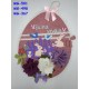Fustella XL Uova con fiocco e fiore