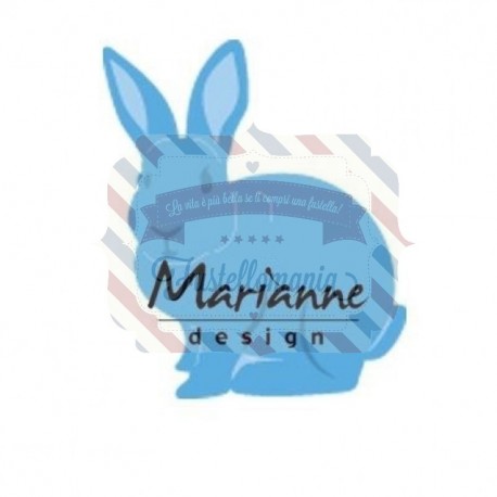 Fustella metallica Marianne Design Creatables bunny