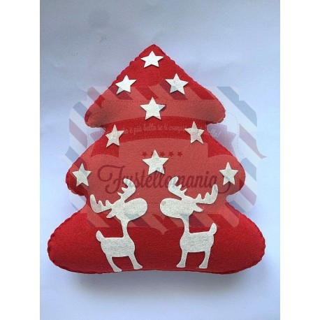 Fustella L Albero di Natale con renna e stella
