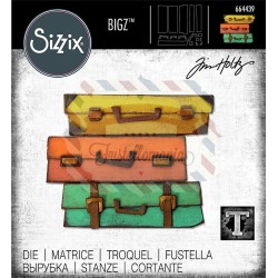 Fustella Sizzix Bigz Bagagli by Tim Holtz