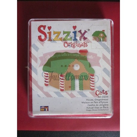 Fustella Sizzix originals House Gingerbread