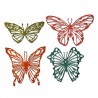 Fustella Sizzix Thinlits Scribble butterflies