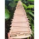 Albero di Natale in legno con supporto base ovale 29x40 cm