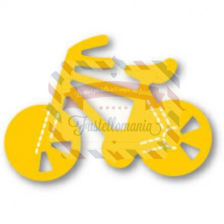 Fustella Sizzix Originals Yellow Bicicletta