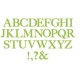 Fustella Sizzix Serif Essential Alfabeto