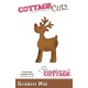 Fustella metallica Cottage Cutz Reindeer Mini