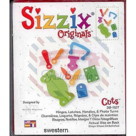 Fustella Sizzix Originals Clip e graffette