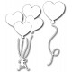 Fustella metallica Heart Balloons