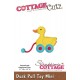 Fustella metallica Cottage Cutz Duck Pull Toy Mini