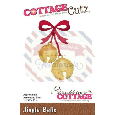 Fustella metallica Cottage Cutz Jingle Bells