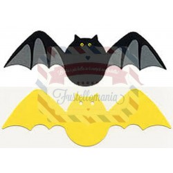 Fustella Sizzix Originals Yellow Pipistrello Bat