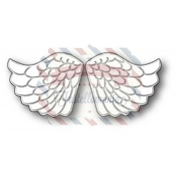 Fustella metallica Memory Box Embossed Angel Wings