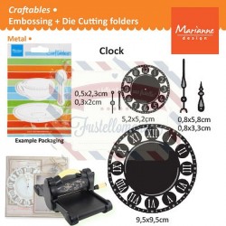 Fustella metallica Marianne Design Craftables Clock