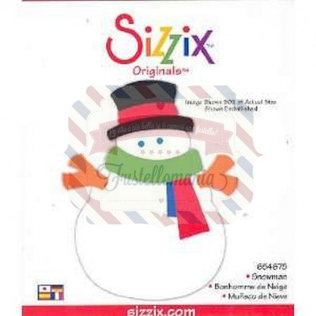 Fustella Sizzix Originals Snowman