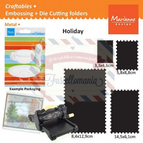 Fustella metallica Marianne Design Craftables Stamp