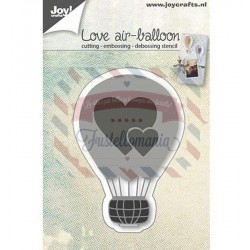 Fustella metallica Joy! Crafts Love Air Balloon