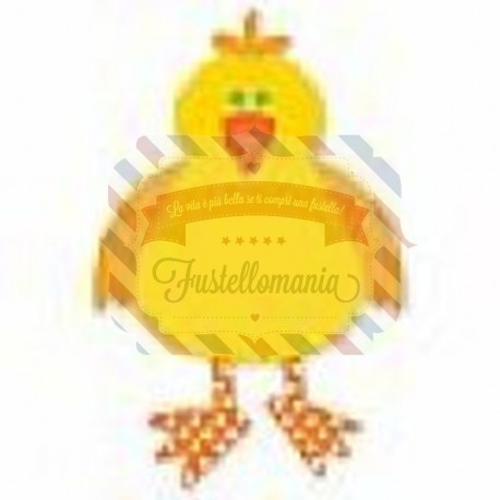 Fustella Sizzix Originals Yellow Bird