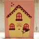 Fustella metallica PoppyStamps Love Cottage Roof and Decor