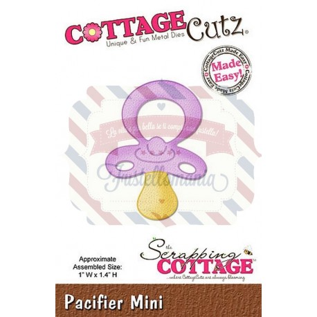 Fustella metallica Cottage Cutz Pacifier Mini