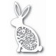 Fustella metallica Tutti Designs Floral Bunny