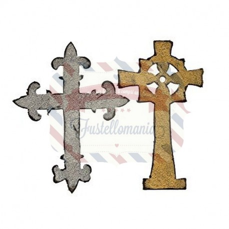 Fustella Sizzix Bigz Ornate Crosses