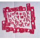 Fustella Sizzix Alfabeto Doodle Block minuscolo