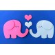 Fustella Elefantino con cuore