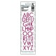 Fustella metallica Xcut Art Deco Alphabet