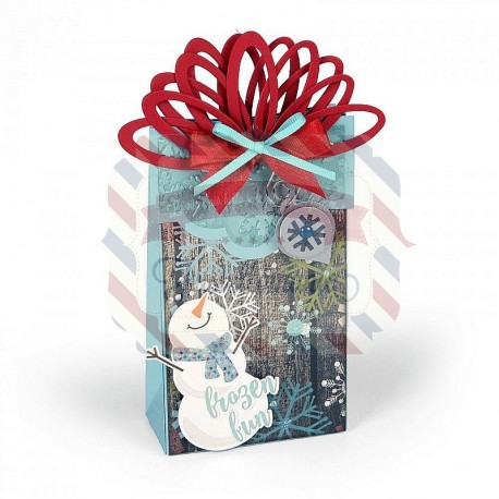Fustella Sizzix BIGz XL Box Wrapped with ornaments