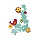 Fustella Sizzix Thinlits Set Floral Love