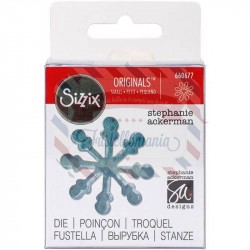 Fustella Sizzix Originals SMALL Snowflake 4 by Stephanie Ackerman