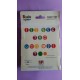 Fustella Sizzix Doodle Dots Numbers and more set